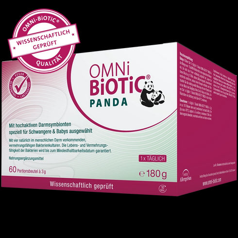 Eine Packung OMNi-BiOTiC PANDA, 60 Sachets à 3 Gramm